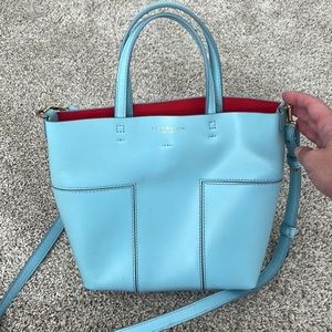 Tory Burch blue tote
